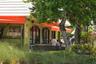 The restaurants and shops of Siesta Key Village.  The Village Cafe.