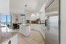 Walking from dining room to kitchen. Views on both the right and left!