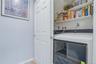 Laundry Room with Storage Shelves