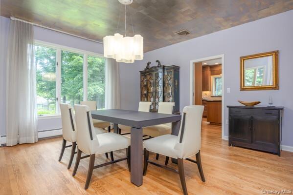 Formal dining area