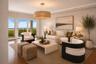 Virtually Staged Living Room