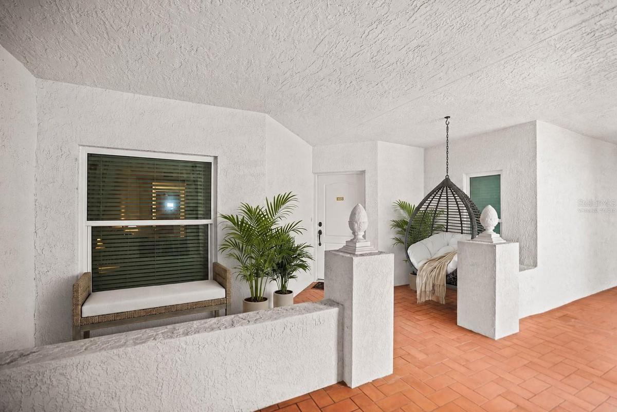 Virtually Staged Courtyard