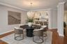 Virtually Staged Dining Area