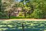 View of tennis court