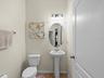 First floor half bath