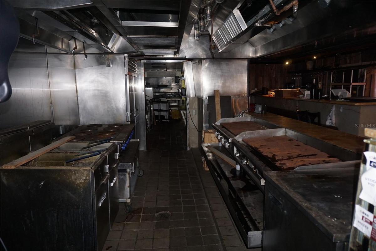 Kitchen area view
