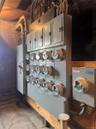 Clean utility room-electric meters for each apartment