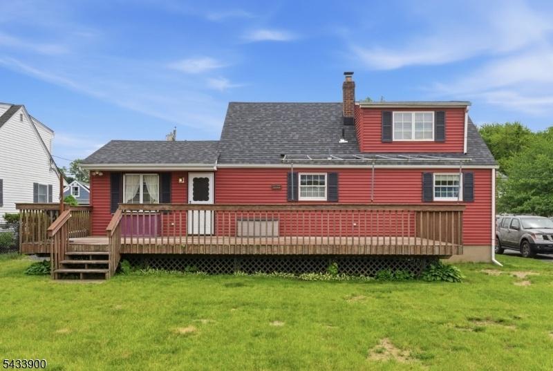 Rear of home