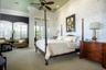 Regal Master bedroom DOWNSTAIRS, with sitting room space & ensuite bath SPA like retreat.