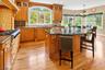 Triple window with transom