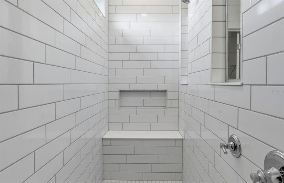 Owner's Walk-in Shower