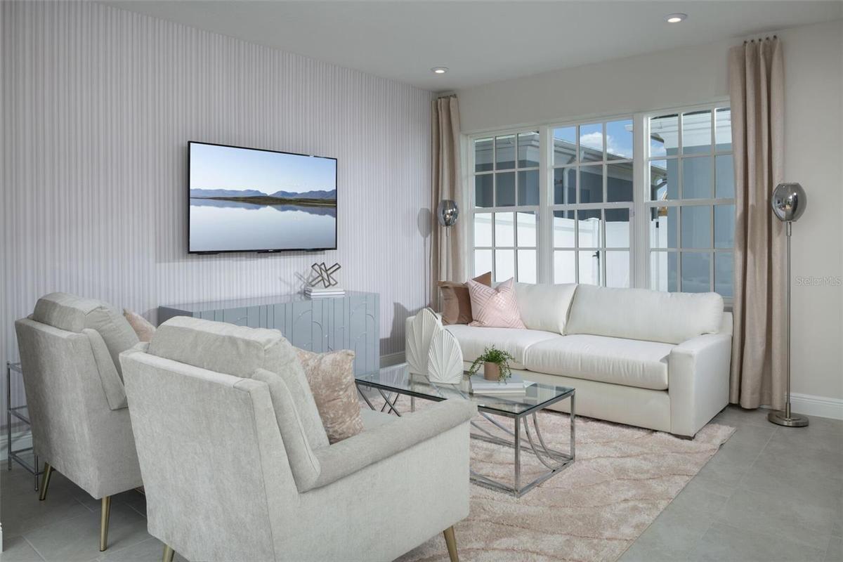 Aleutian Model Living Room