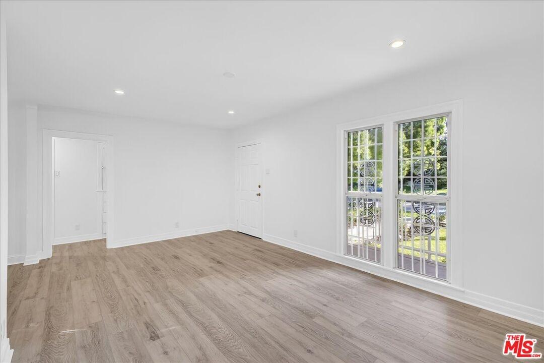 front unit living room facing