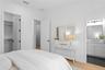 2nd Bedroom with en-suite (Closet system shown is an optional upgrade as shown in 470 Gilman)
