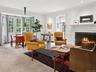 Living room with fireplace