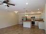Tile floor with radiant heat