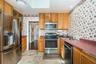 Kitchen with Stainless appliances