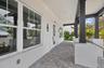 Inviting large front porch