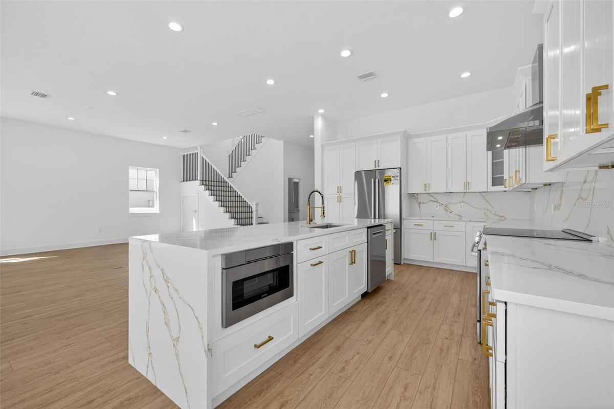 Spacious great room