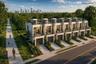 Conceptual image of townhome development potential