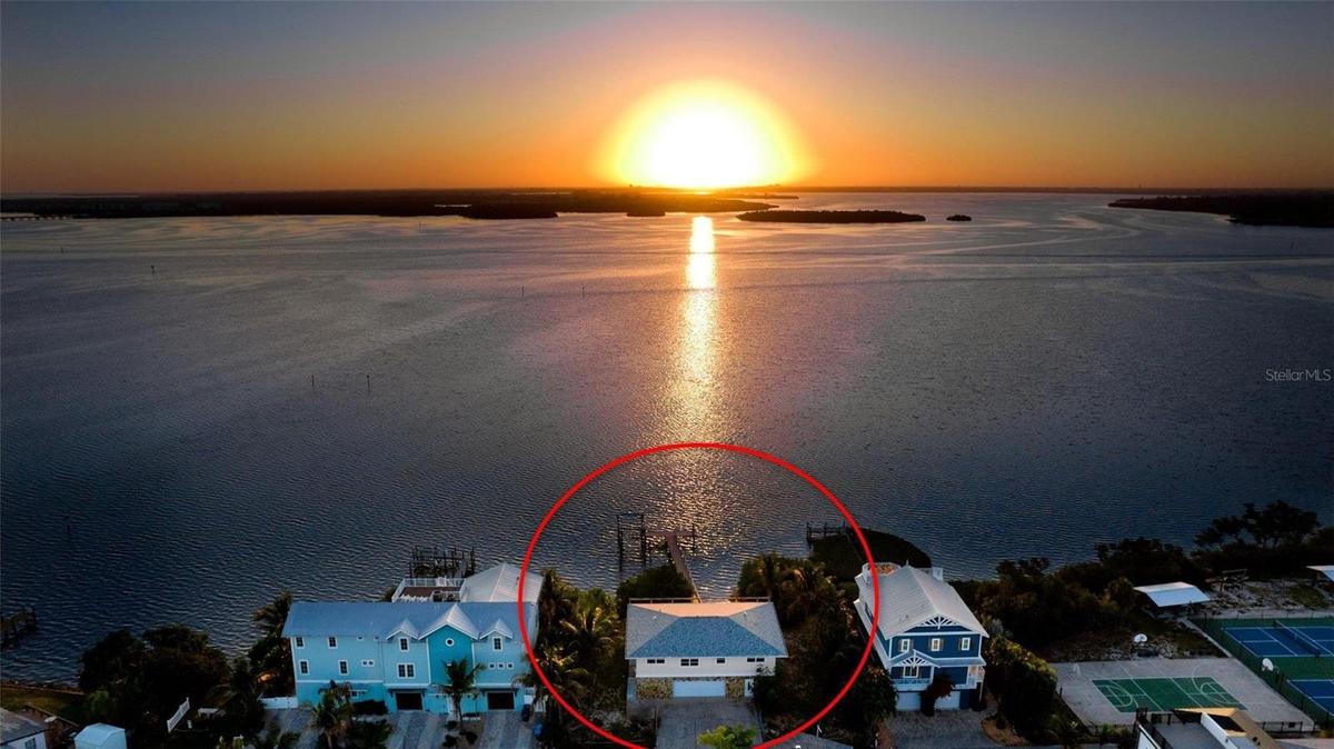 Wake each morning to spectacular bayfront sunrises.