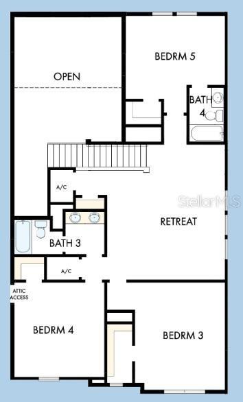 Floor Plan Second Floor