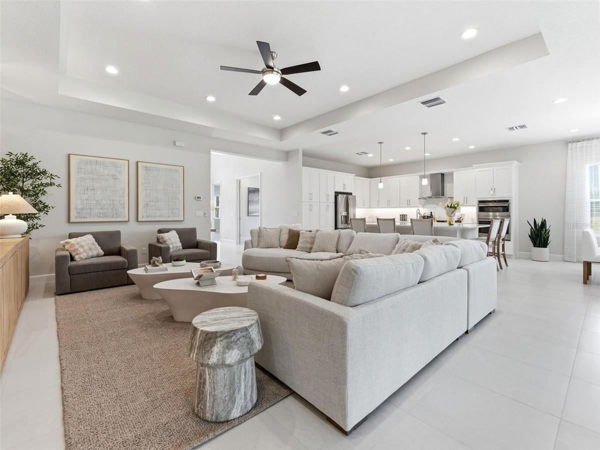 Beautifully Crafted Open Space Concept  Makes Entertaining a Delight