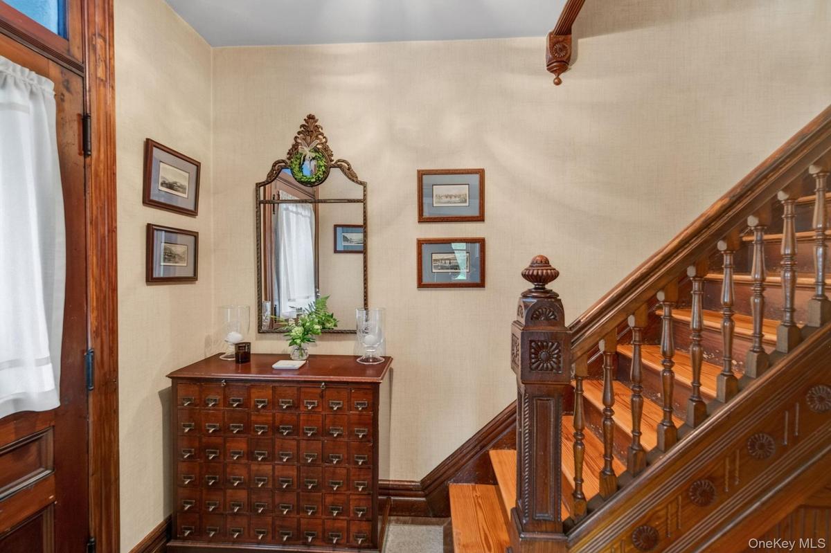 Original wood detailing
