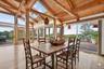 The dining area is open to the living room and kitchen*virtually staged*