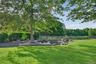 One of 3 koi ponds throughout the property