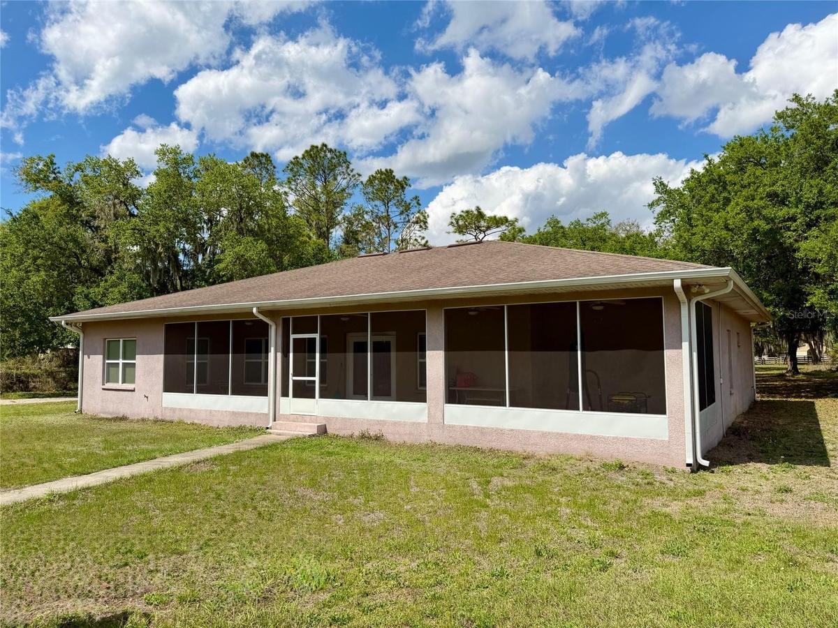 Rear of Main House