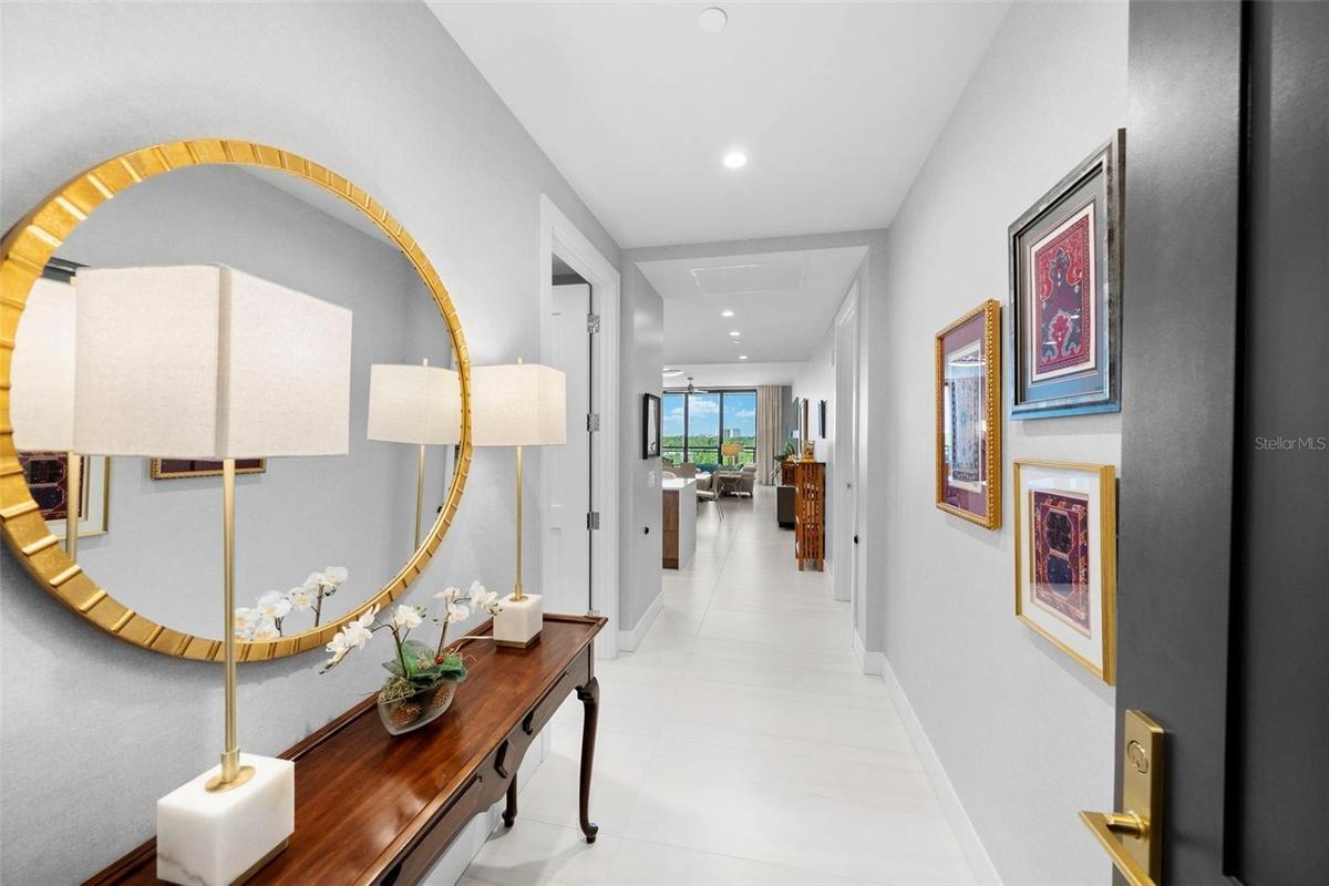 Foyer of the home