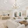 Digitally Enhanced to show fresh paint and staging furniture
