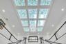 Lighted stained glass ceiling