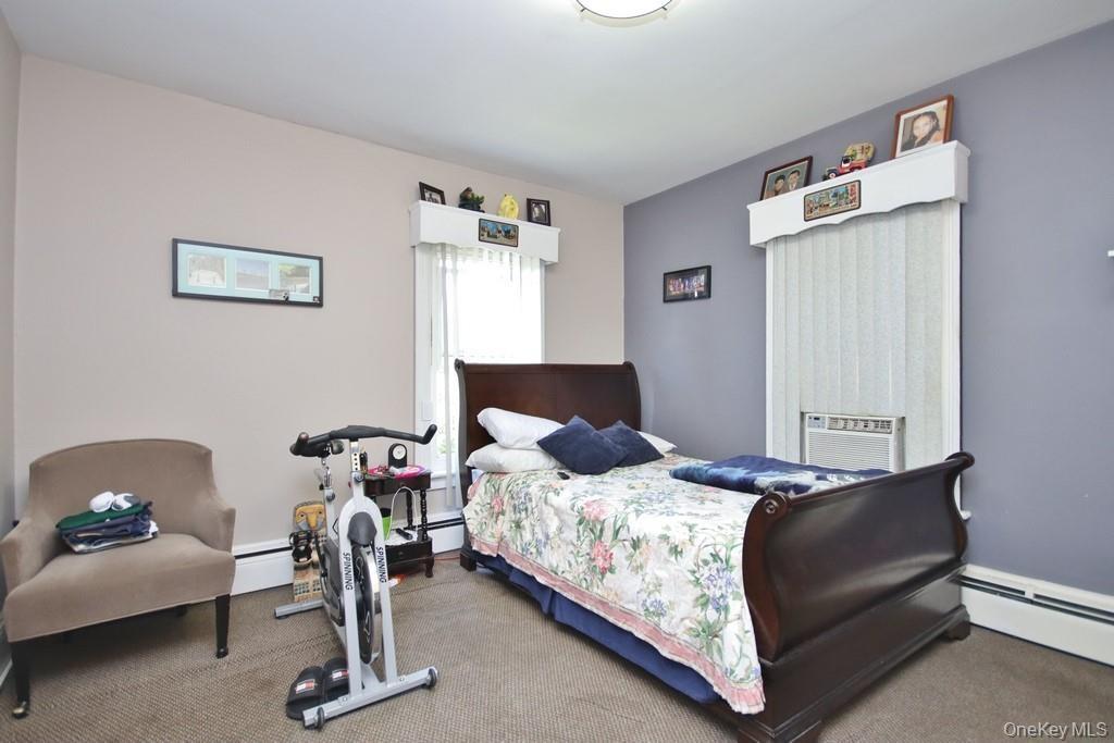 Second Bedroom has wall to wall carpet