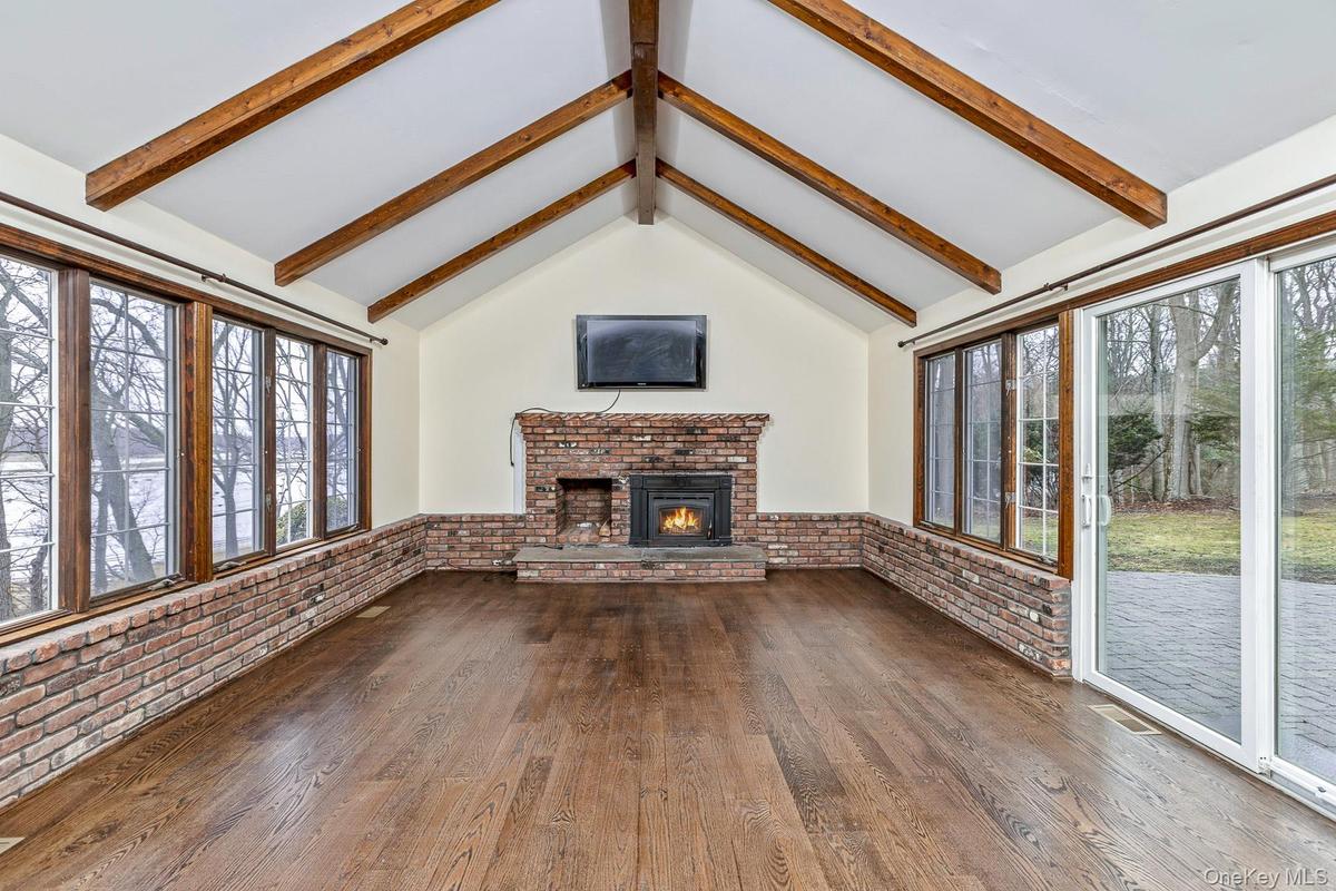 Wood Burning Fireplace