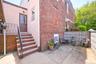 Back entrance and patio.