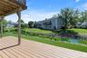 Expansive composite decking providing outdoor living space