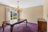 Sliding glass door to rear deck