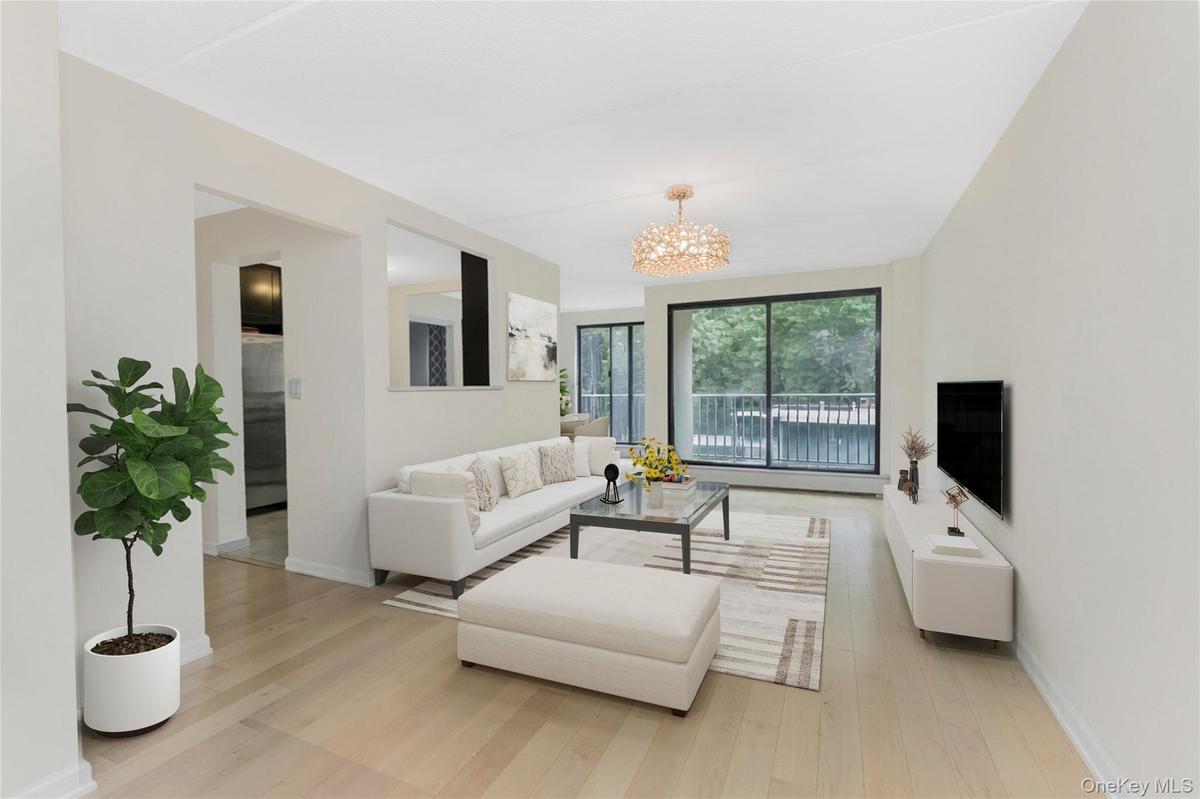 Virtually Staged Living Room