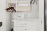 PRIMARY BEDROOM BUILT-IN CLOSET AND SAFE