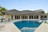 pool and sofa area
