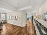 The beautiful hardwood floors are throughout.
