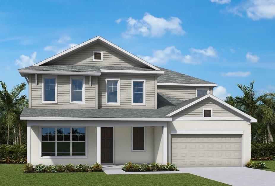 Front Exterior Rendering **Paint Colors May Vary