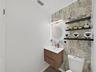 updated half bath