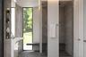 En-suite primary bathroom with radiant floors.