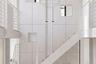 Impressive double-height ceiling.