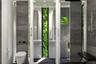 The greenery of nature inside.