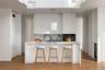 This open-plan layout boasts an amazing gourmet kitchen for entertaining.