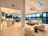 Virtually StagedOpen concept- Living room- Dining Room and Kitchen